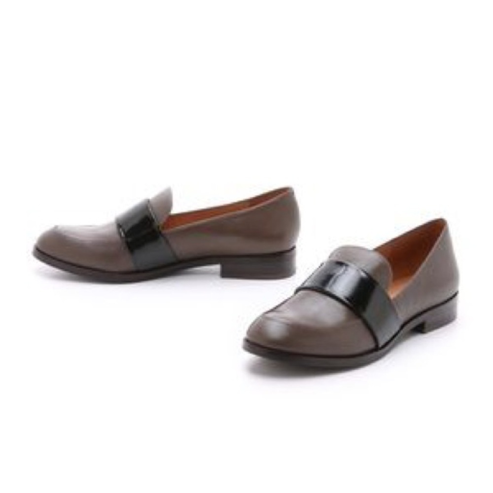 Madewell The Elin Loafer Two Toned Leather Size 6.5